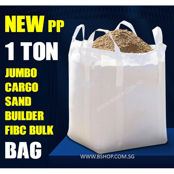 1 TON CARGO BAG/ SAND BAG/ BULK BAG (NEW) 85X85X75CM | Shopee Singapore