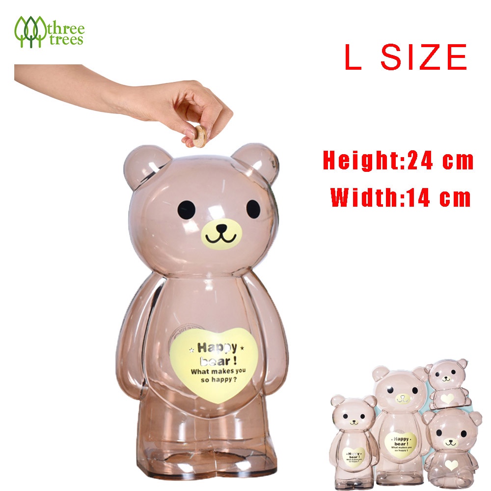 Large Size Piggy Bank, Unbreakable Plastic Money Bank, Coin Bank for Girls  and Boys, Saving Banks, Practical Gifts for Birthday, Christmas Gift