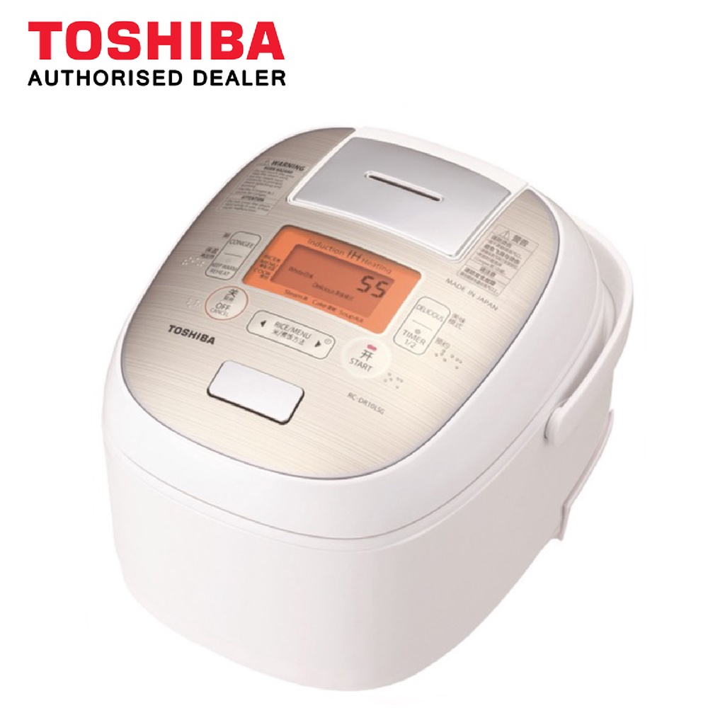 Toshiba 1.0L Induction Heating Rice Cooker RCDR10L(W)SG (RCDR10LSG