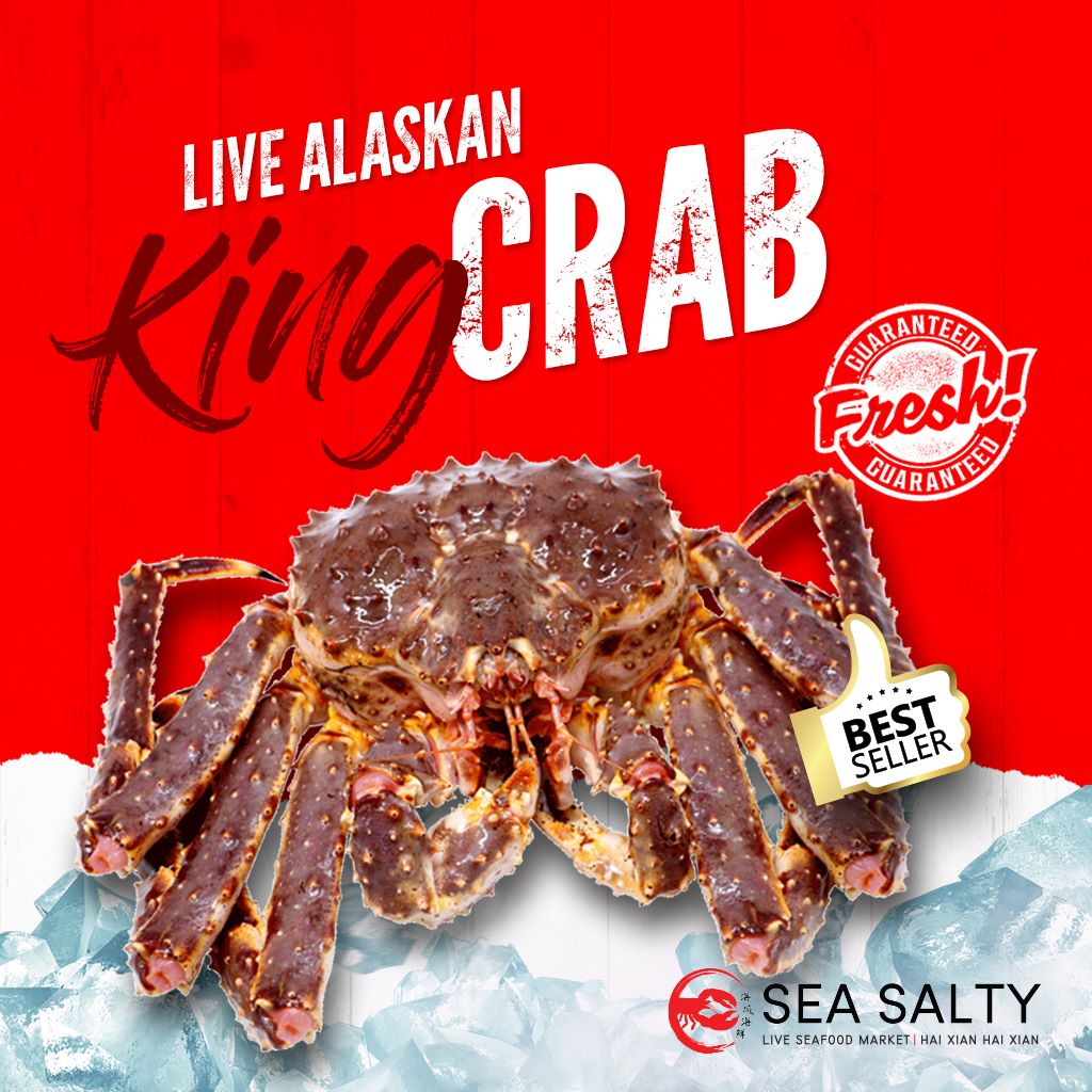 Live Alaskan King Crab Shopee Singapore