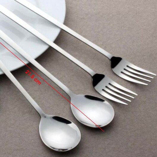 11pcs Ensemble Couverts Cuillères À Café Fourchettes À