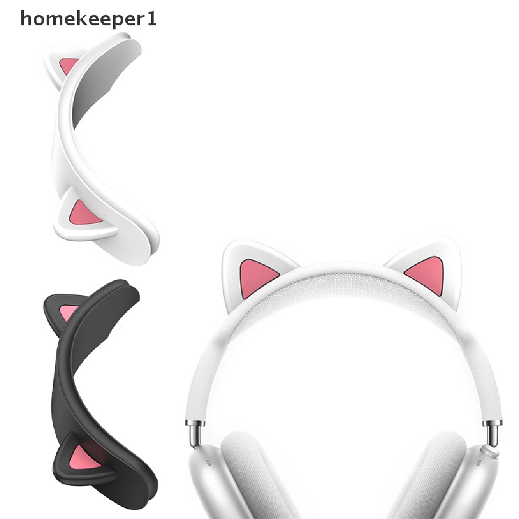 [new] Cute Cat Ears Design Soft Silicone Headphone Headband Protectors ...