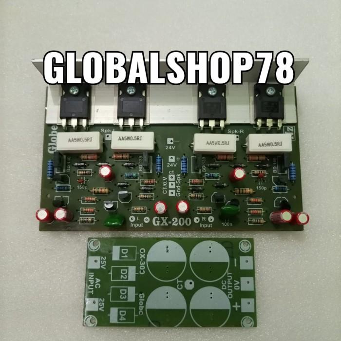 Kit POWER Amp AMPLIFIER GX200 GX 200w (Xx200 SX 200w) Shopee Singapore