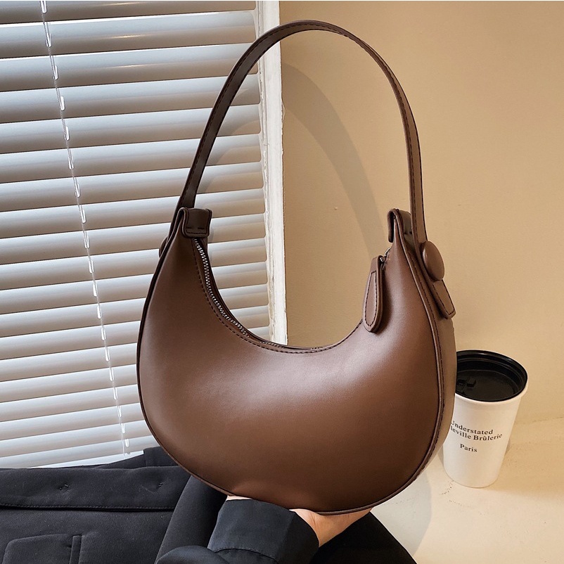 SATURDAY Cross-Border Bag Women's Bag Simple Fashion Retro Shoulder Bag Underarm Dumpling Bag