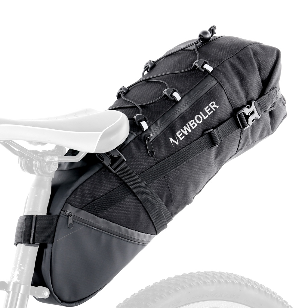 OUSG Bike Saddle Bag 3 10L Large capacity Mountain Road MTB Bicycle Bike Cycling Tail bag Storage Pack Bicycle Under Seat Bag Shopee Singapore