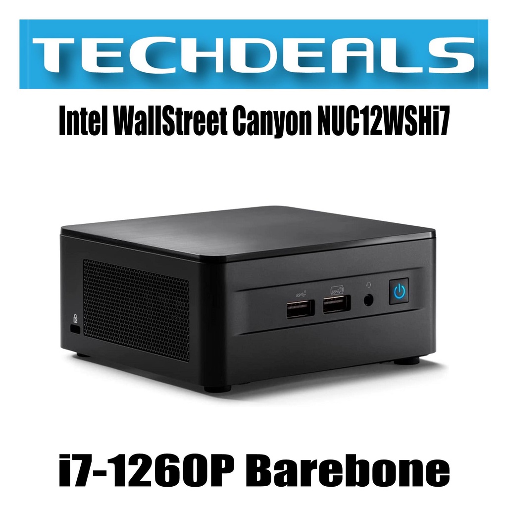 Intel WallStreet Canyon NUC12WSHi7 i71260P Barebone Shopee Singapore