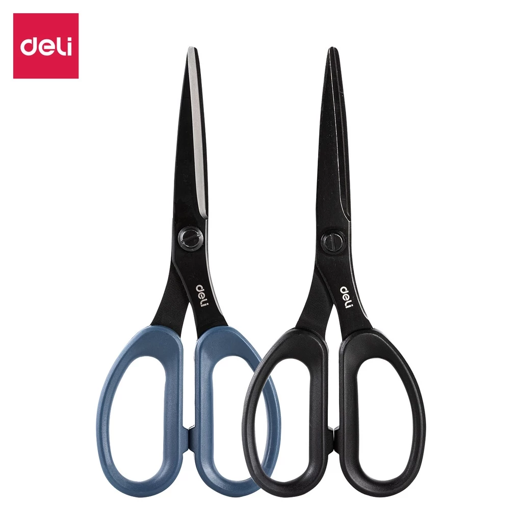 Deli Scissor / Gunting Serbaguna Anti Karat Pisau Tajam EZ50X - Gambar 2