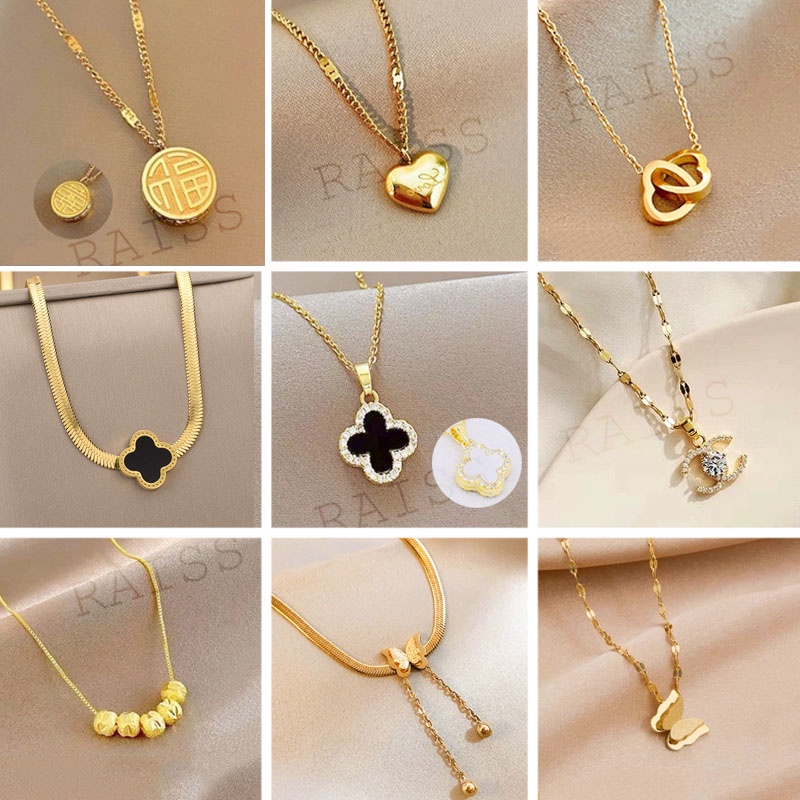 Chain hot sale locket set