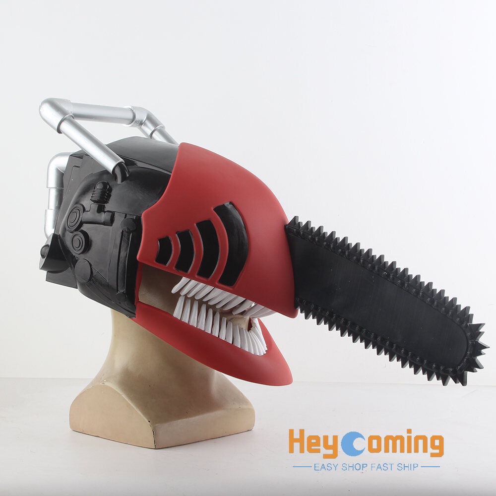 Chainsaw Man Helmet Sickle Denji Saw Can Wear Role Saw Masks PVC ...