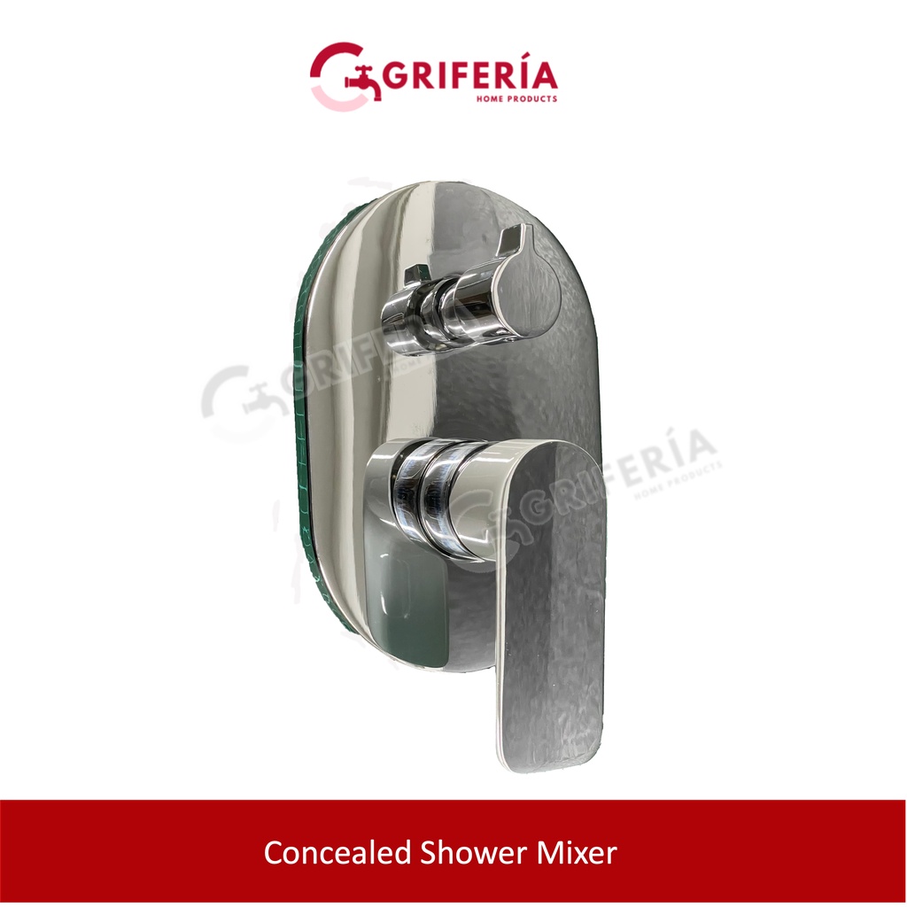 Concealed Shower Mixer with Diverter / Bath Shower Mixer / Concealed ...