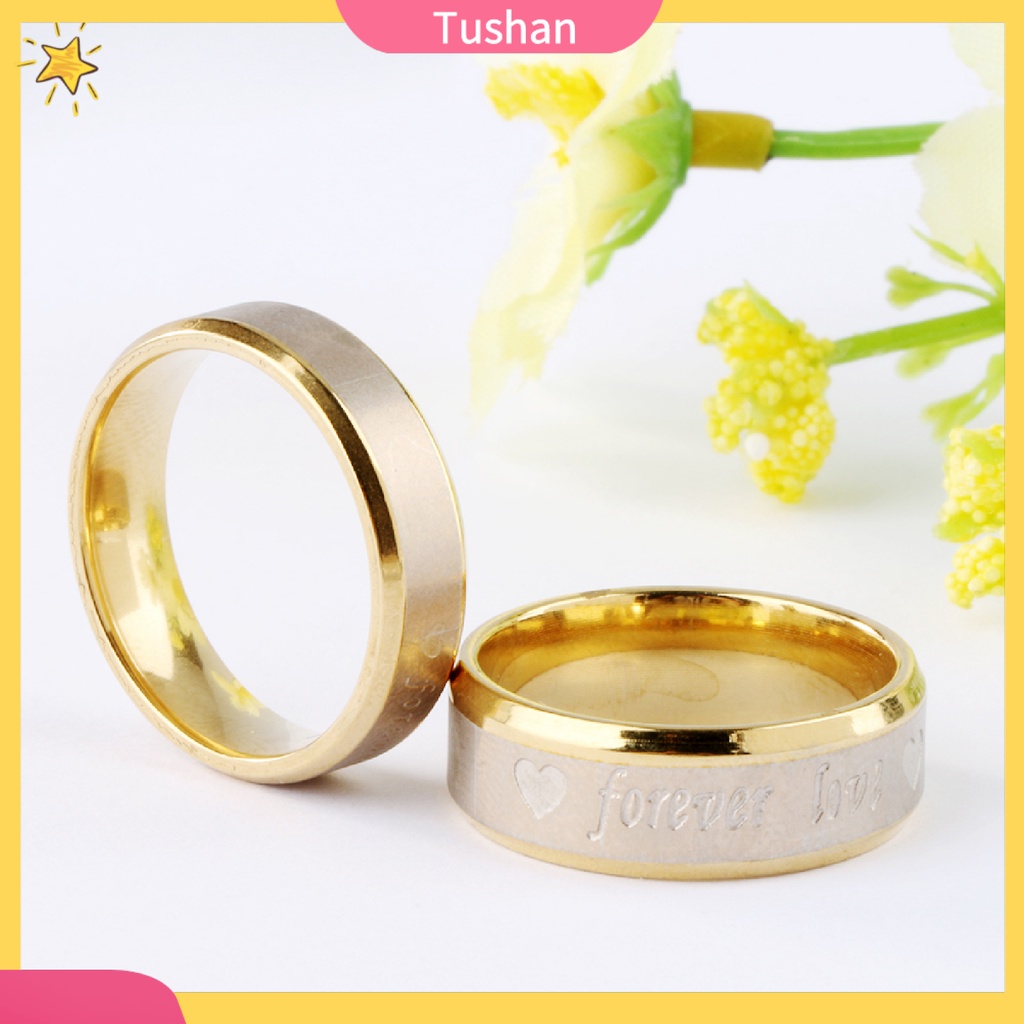 Gold band ring on sale engraved