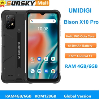 Smartphone UMIDIGI Bison X10 Android 11 IP68/IP69K - Batterie 6150