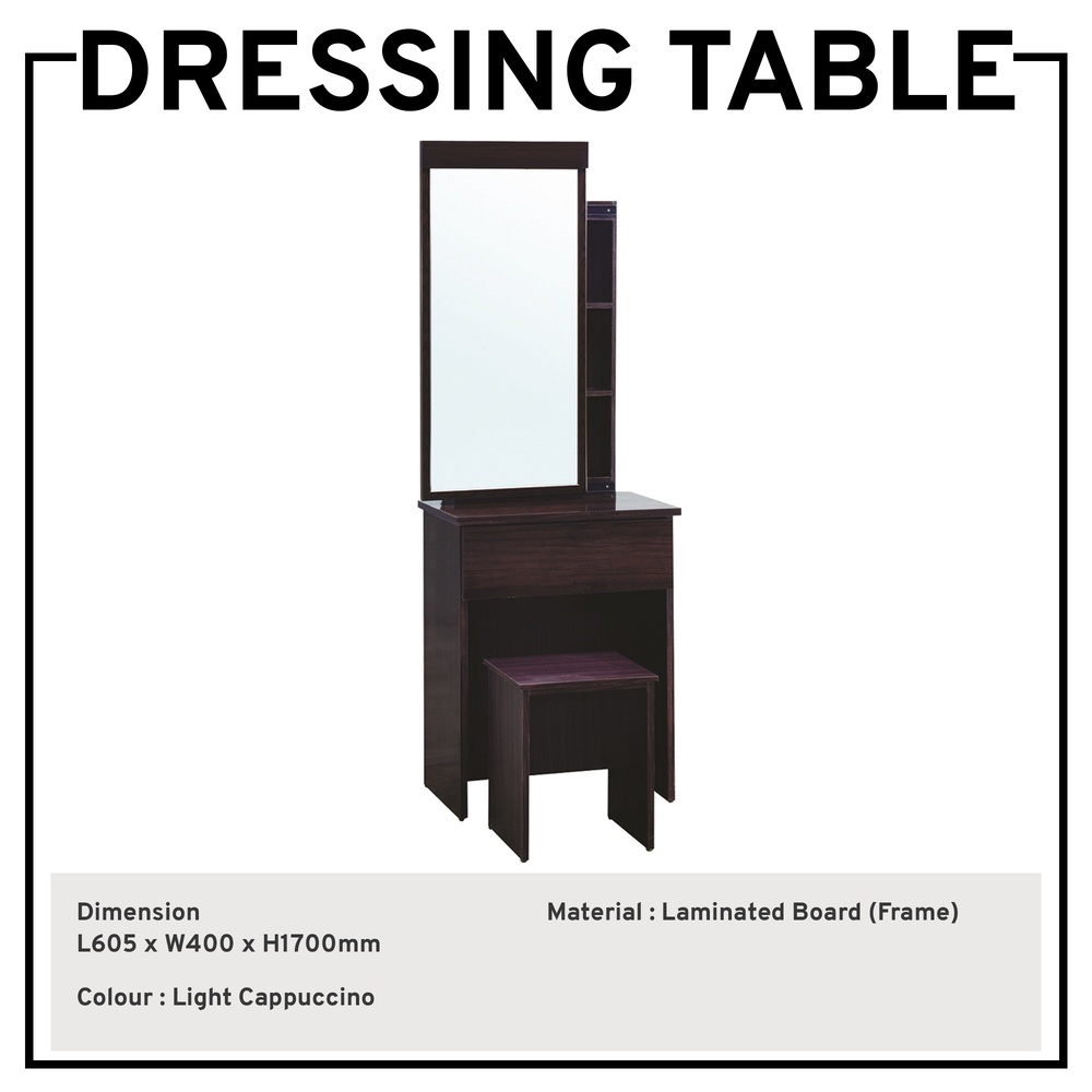 Dressing Table with Mirror Make up Table Vanity Table Dresser Table