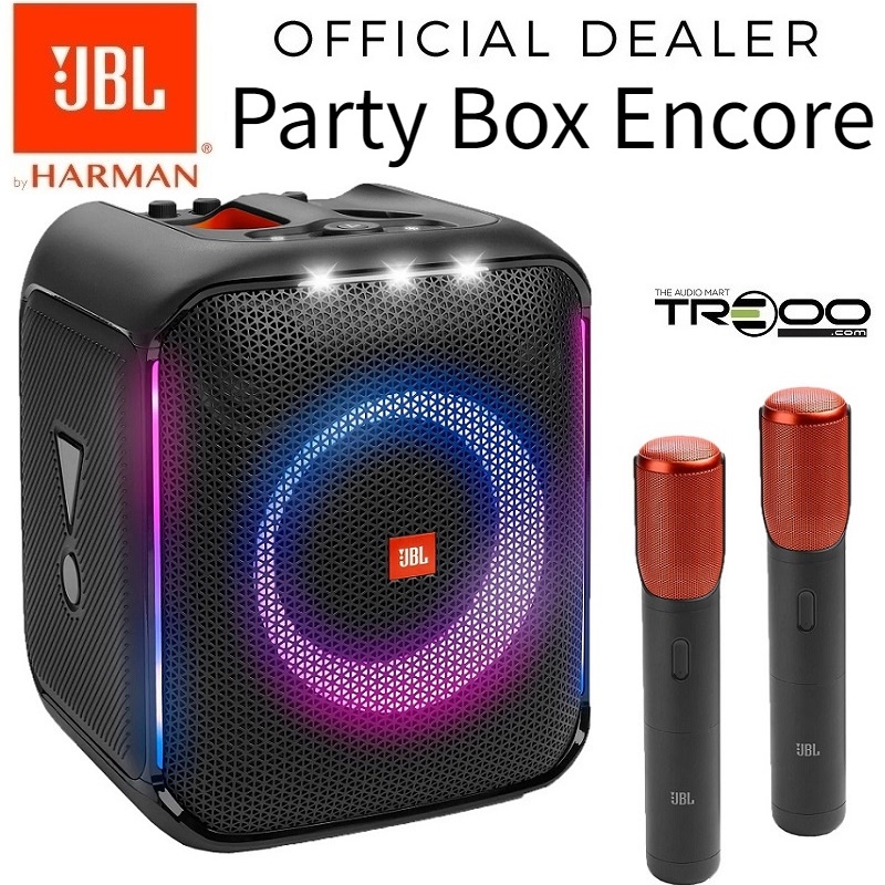 JBL PartyBox Encore Wireless Bluetooth Karaoke Portable Speaker with Wireless Handheld