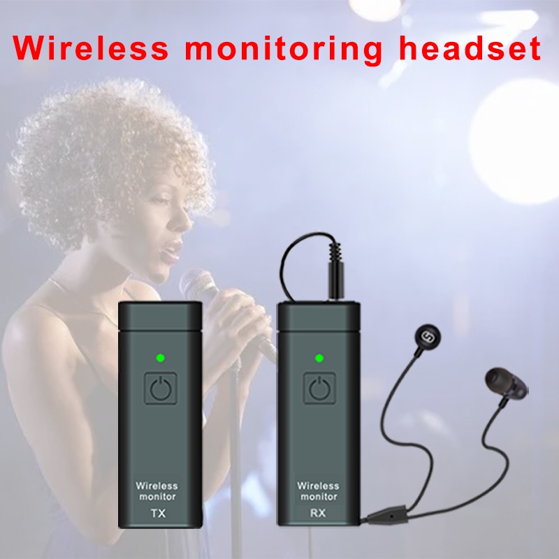 Wireless Monitor Singer Stage Return Music Accompaniment Audio Host ...