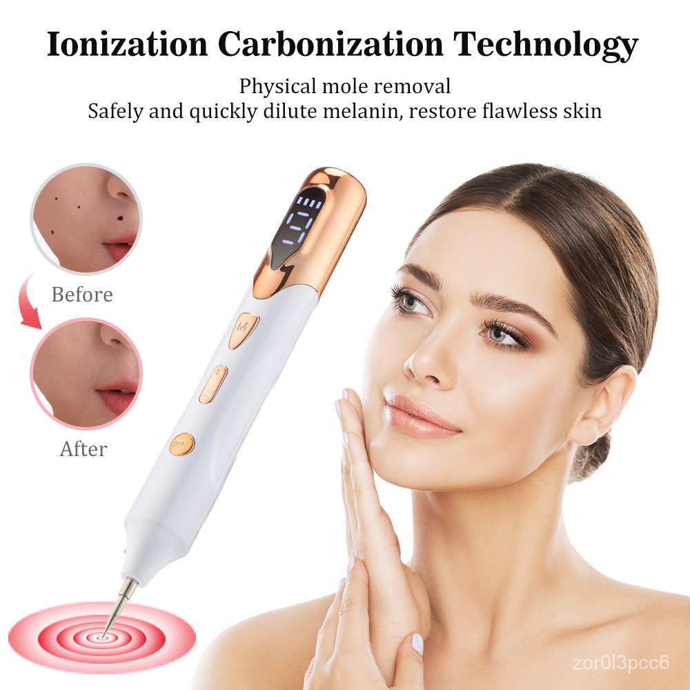 NEW🉑Laser Plasma Pen Black Spot Skin Tag Remover Face Mole Remove