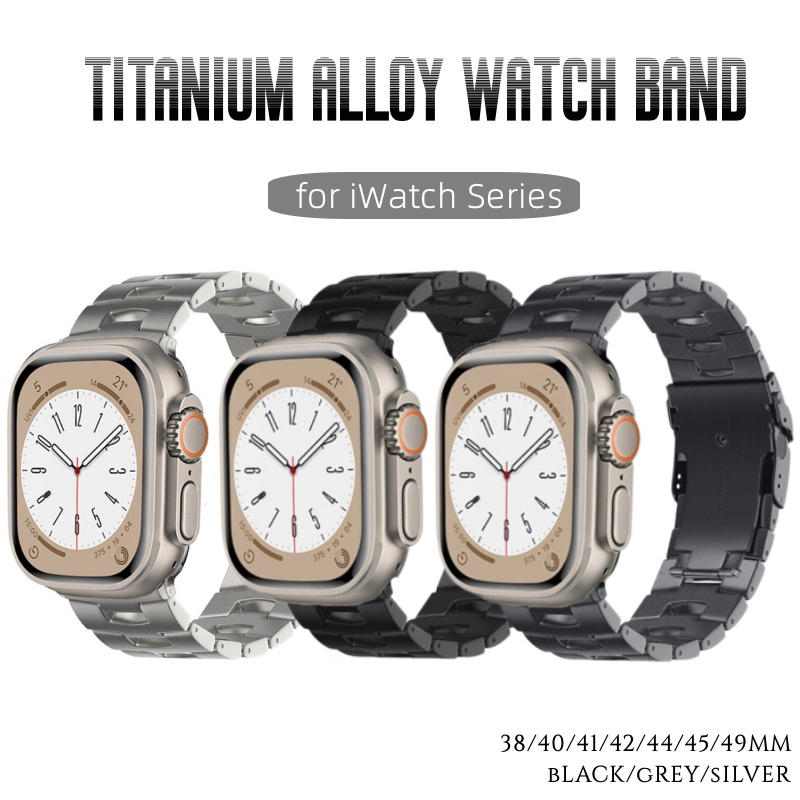 Titanium Alloy Metal Strap For iWatch Apple Watch Ultra Oracle