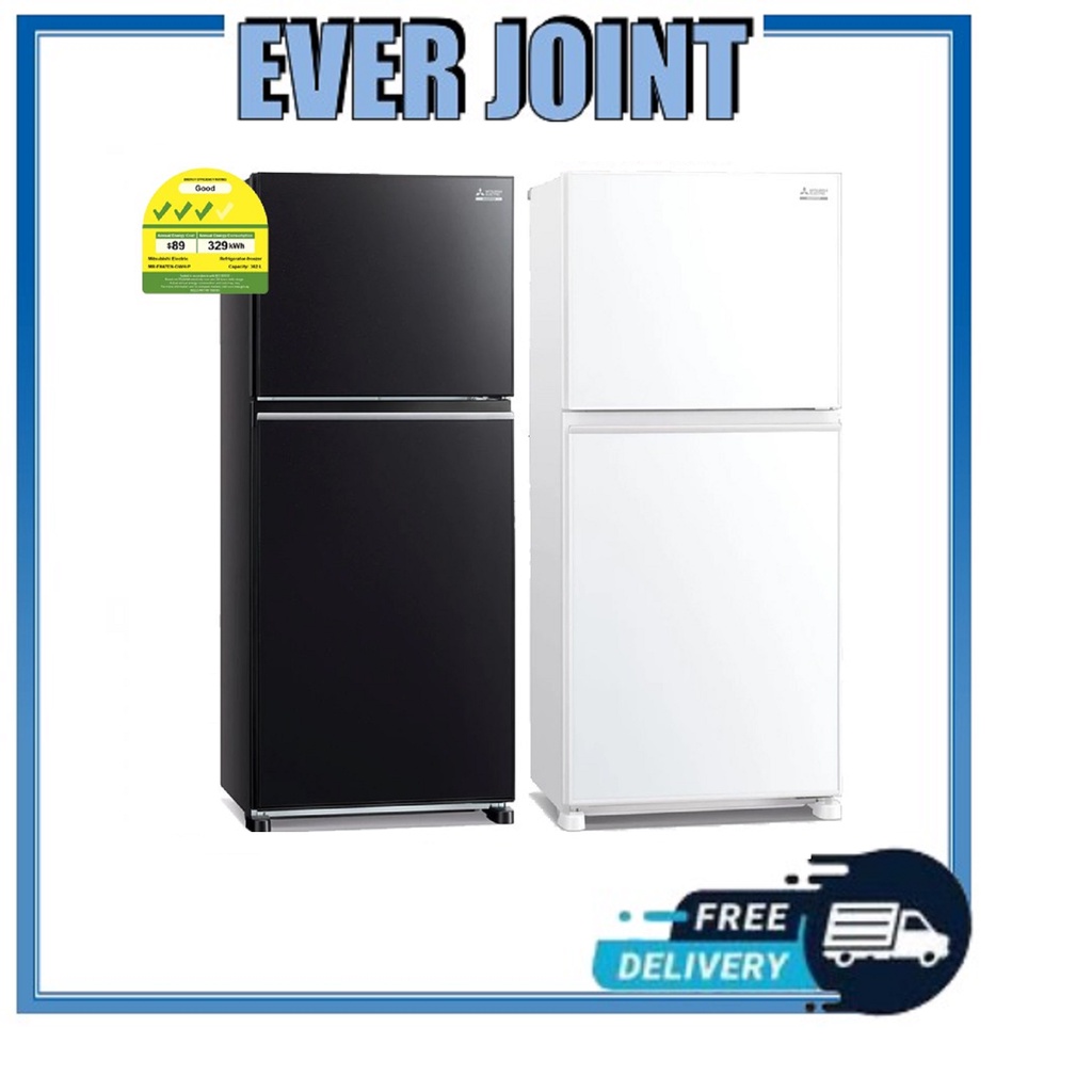 Mitsubishi MRFX47EN [362L] 2 Door Refrigerator Shopee Singapore