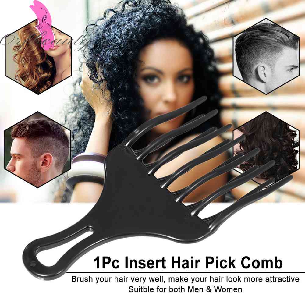 Pro Hairdressing Fork Comb Afro-comb Smooth Hair Styling Tools ...
