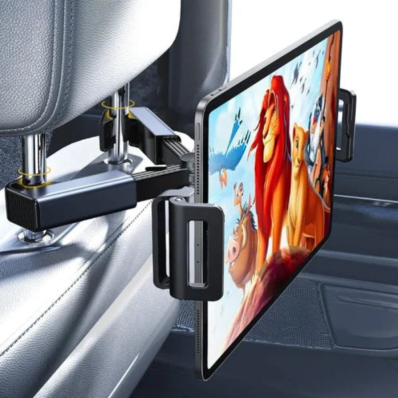 CENZIMO Car Back Seat Holder 360 Degree Rotate Stand Auto Headrest