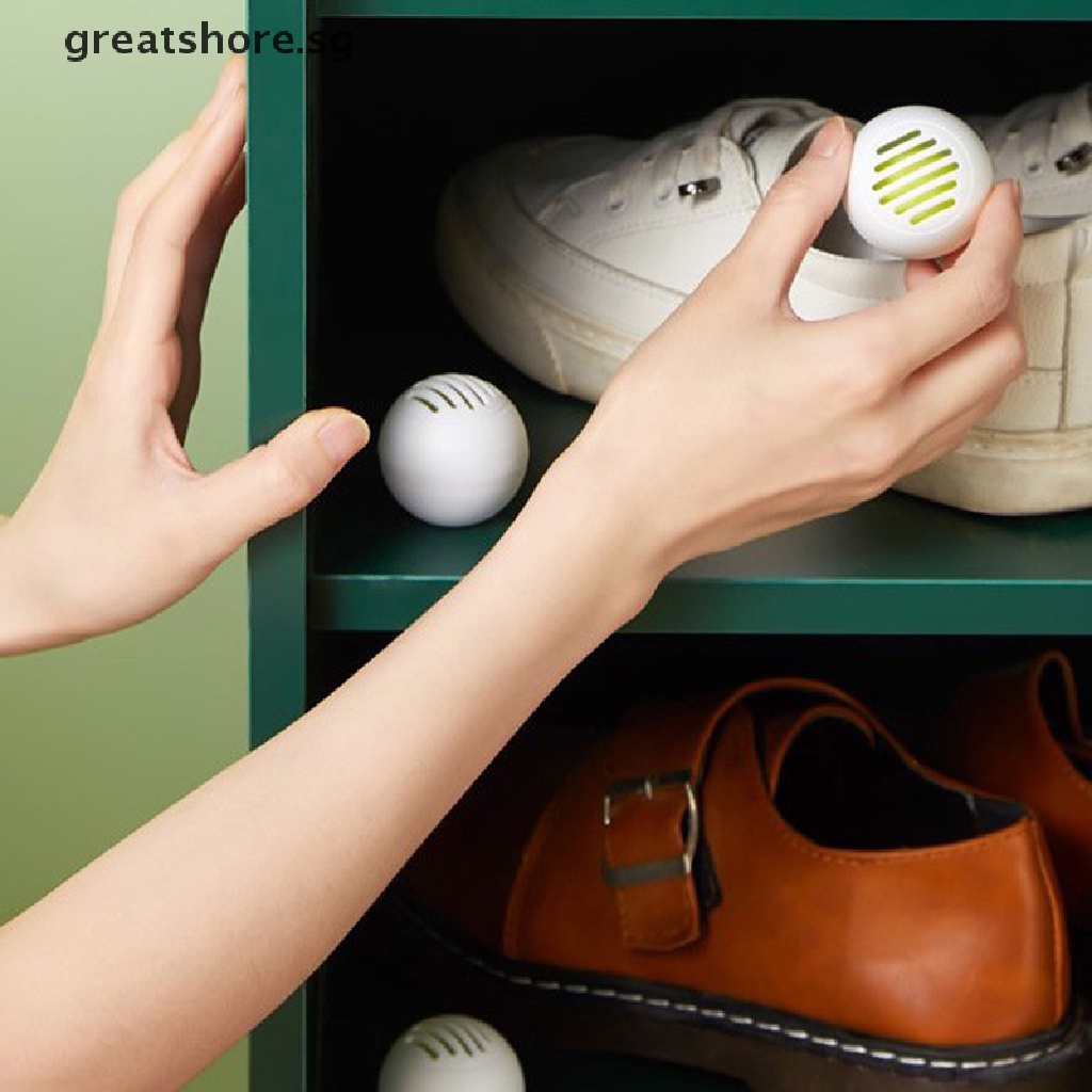 greatshore 10Pcs Deodorizer And Freshener Balls For Shoes Tea Fragrance