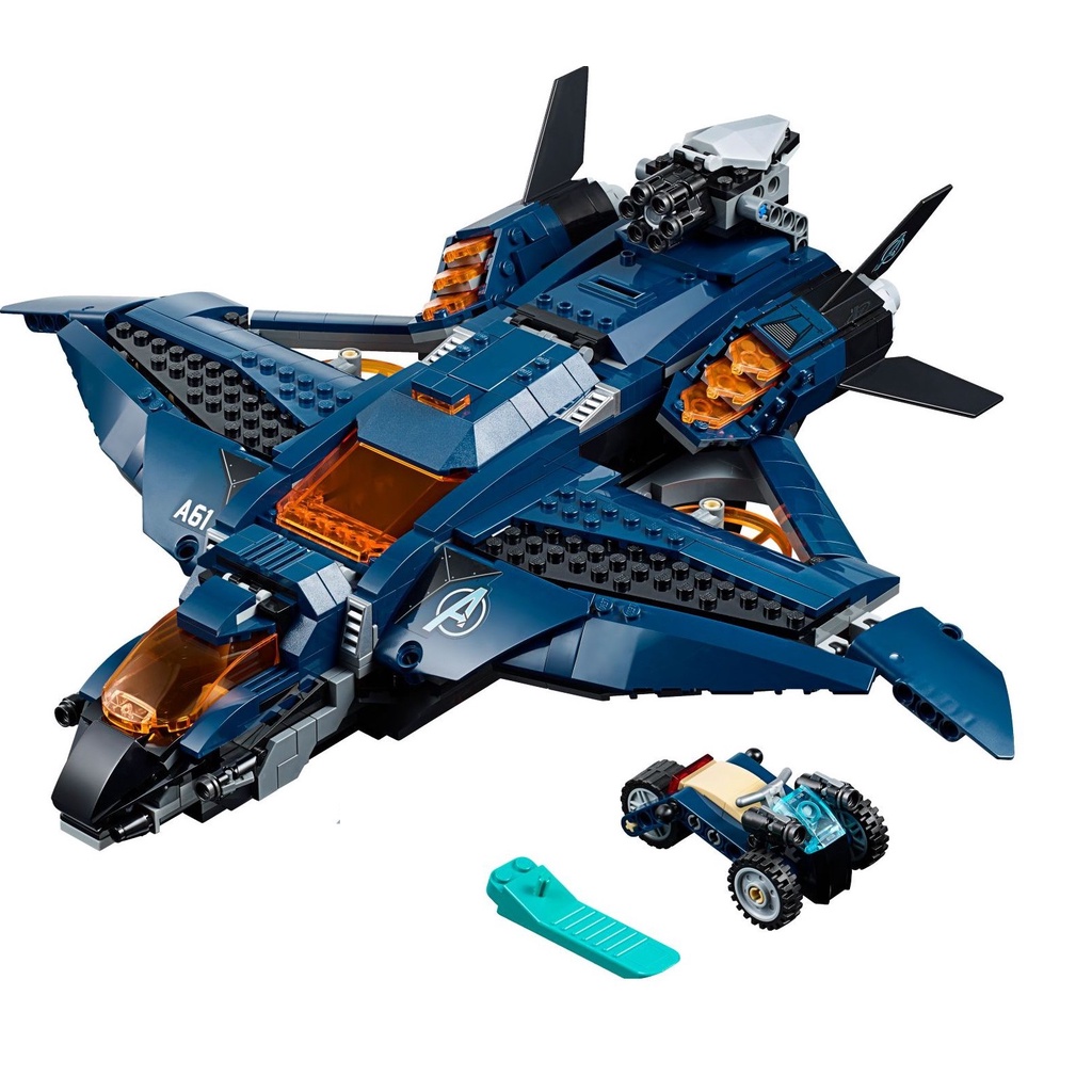 Lego Marvel Super Heroes 76126: Avengers Ultimate Quinjet (Split Built ...