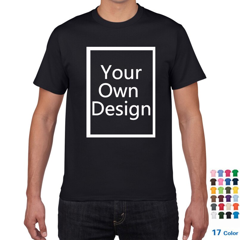 2024 Your Own Design T-shirt Man Brand  Picture Custom Men Tshirt Diy 