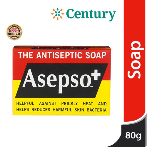 Asepso+ Soap 80gr/Sabun Antiseptik
