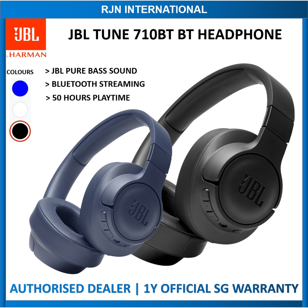 JBL Tune 720BT | 710BT Wireless Over-Ear Headphones with up to 50 Hours ...