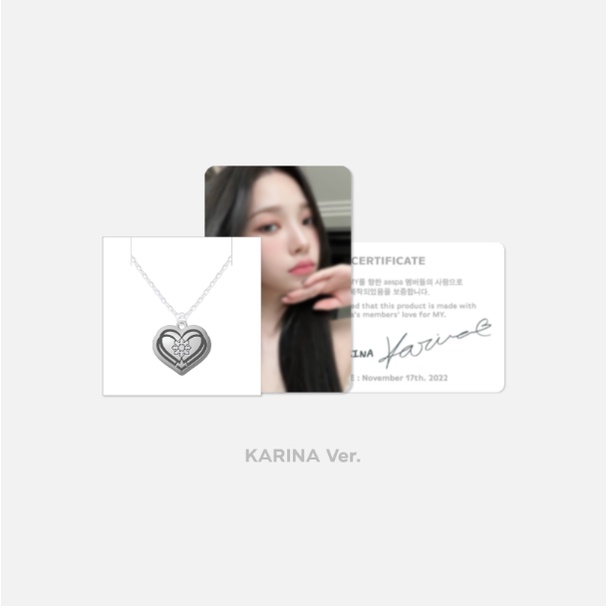 aespa - 2nd Anniversary Necklace Set | Shopee Singapore
