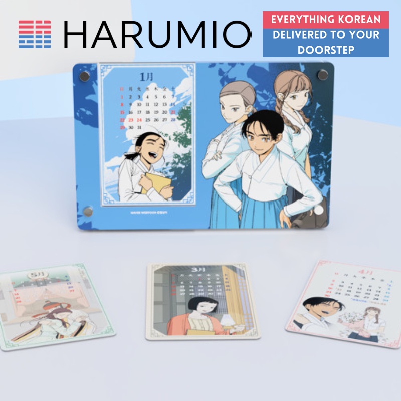 JeongNyeon 2023 Acrylic Calendar Webtoon Friends 2023 Acrylic
