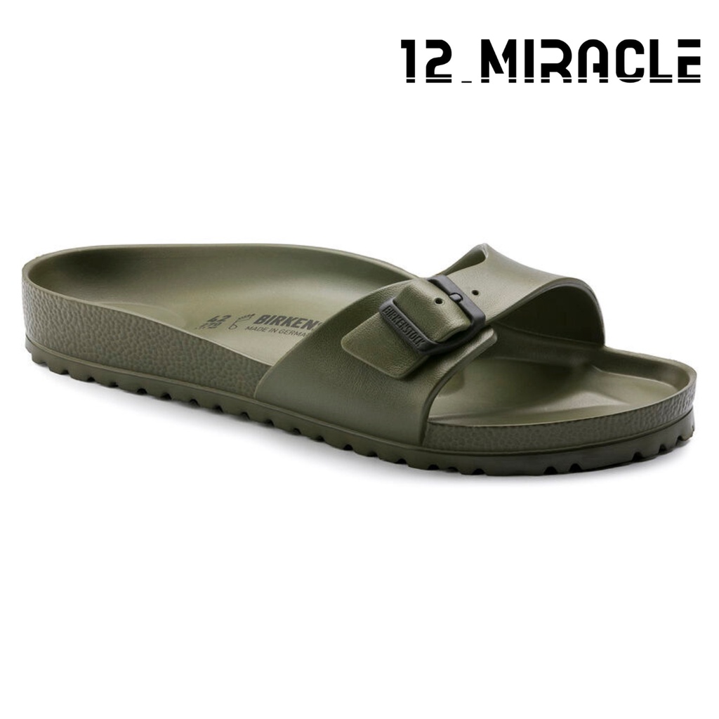 Birkenstock Madrid EVA Sandals Khaki Shopee Singapore