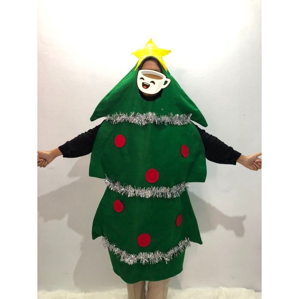 Christmas tree costume sales with lights