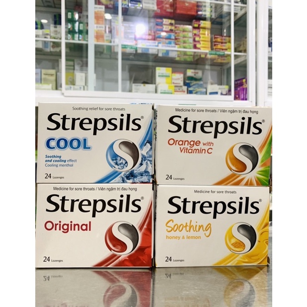 Strepsils Lozenge For Sore Throat. Cough Reduction. Shopee Singapore