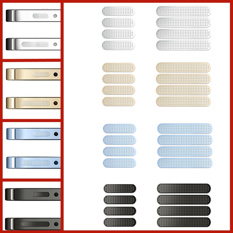 8Pcs Mobile Phone Dustproof Net Stickers Speaker Mesh Anti Dust Proof Mesh Accessories for iPhone 14plus/14pro max/ 14pro/14/13Mini/13pro/12 13 Pro Max