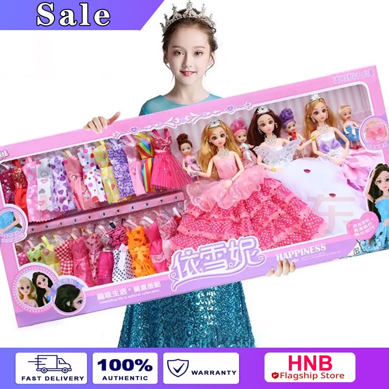 Barbie Doll Set Big Size Suitable For Birthday Gifts Princess Style ...