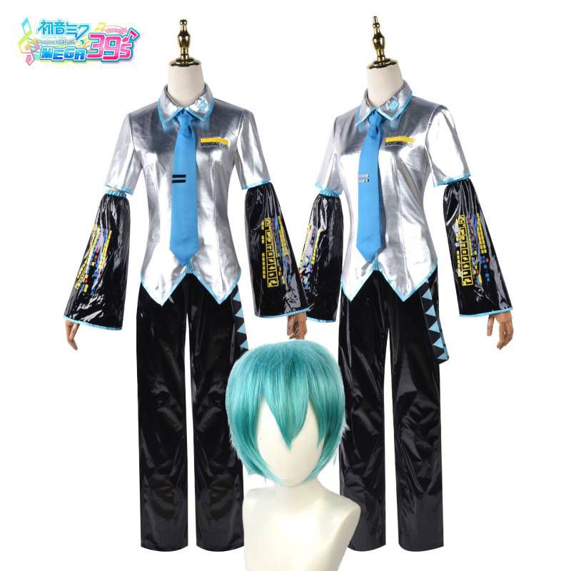 Adult Anime Vocaloid Hatsune Miku Cosplay Costumes Japan Midi Dress