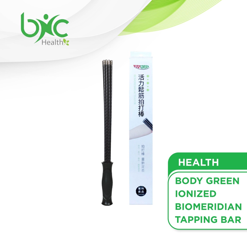 Body Green Ionized Biomeridian Tapping Bar活力松筋拍打棒 | Shopee Singapore