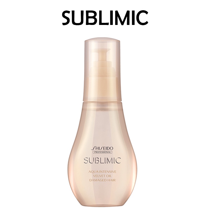 Shiseido Sublimic treatment Serum Mask Hair Oil Power Shot | Shopee ...
