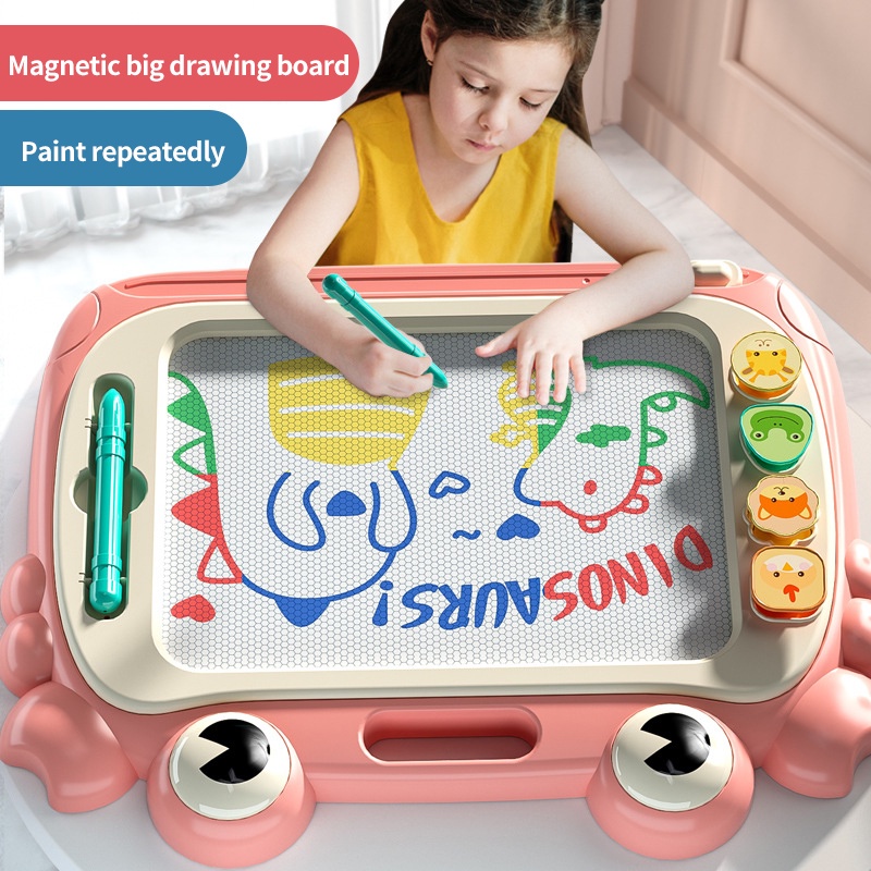Children's drawing board household large colored magnetic writing board educational toys gifts for boys and girls