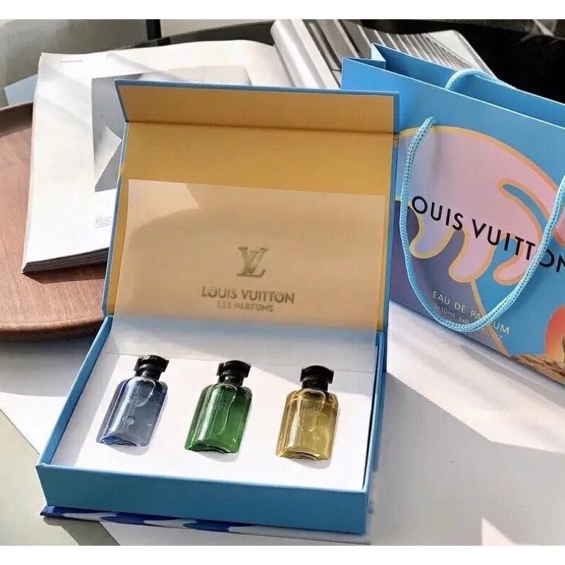 Louis Vuitton Miniature Perfume Set 3in1 x 10ml Shopee Singapore