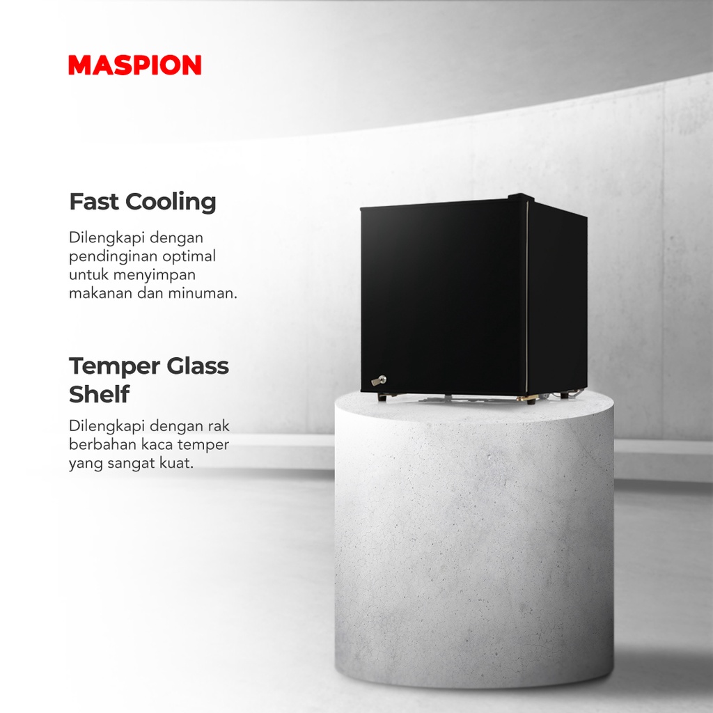 Maspion Kulkas Refrigerator Lemari ES 58 Liter URG-058 - Gambar 3