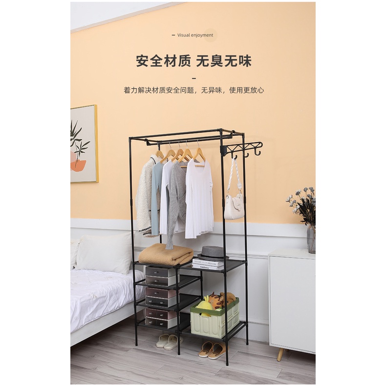 【Sg Stock】Clothes Rack Clothes Organizer Clothes Racks Clothes Shoe ...