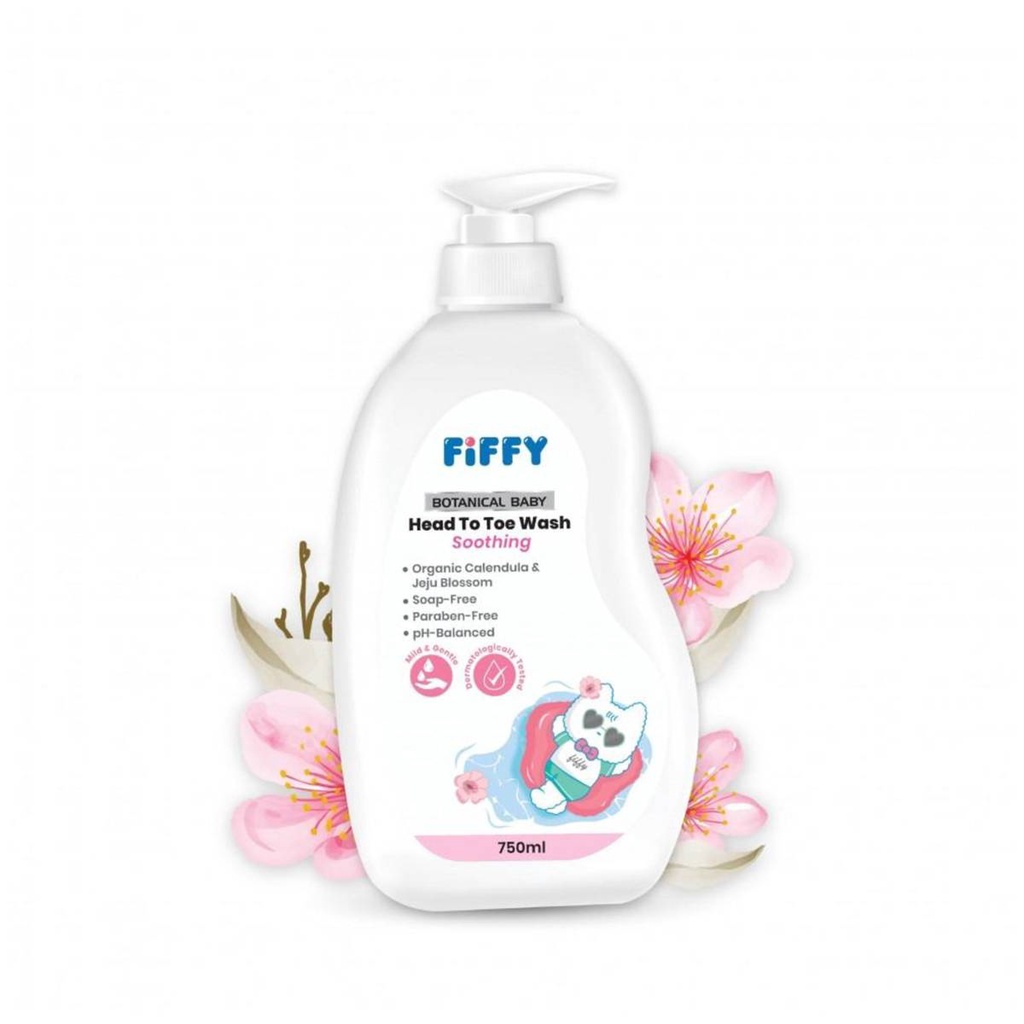 FIFFY Baby Shampoo & Bath Strawberry (750ML) | Shopee Singapore