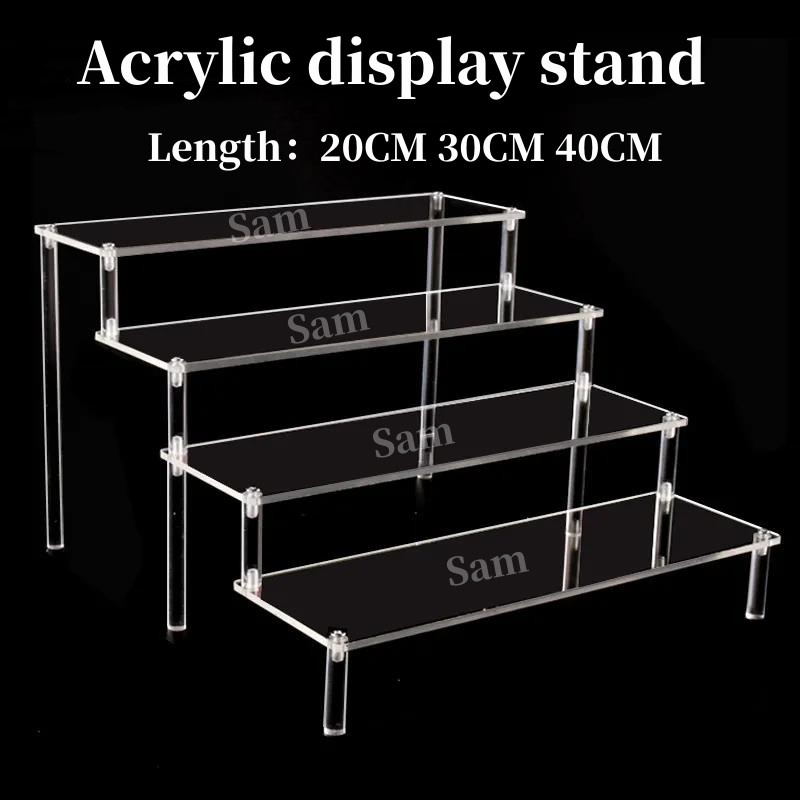 Popmart Display Acrylic Display Stand Shelf Display Shelf Crystal ...