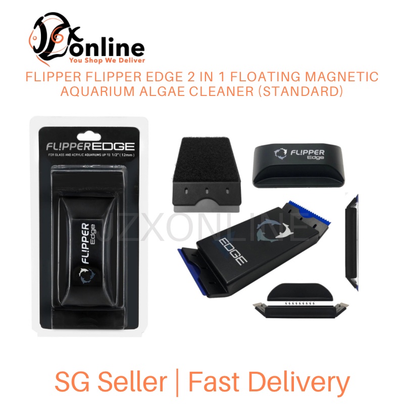 FLIPPER Flipper Edge 2 in 1 Floating Aquarium Algae Cleaner