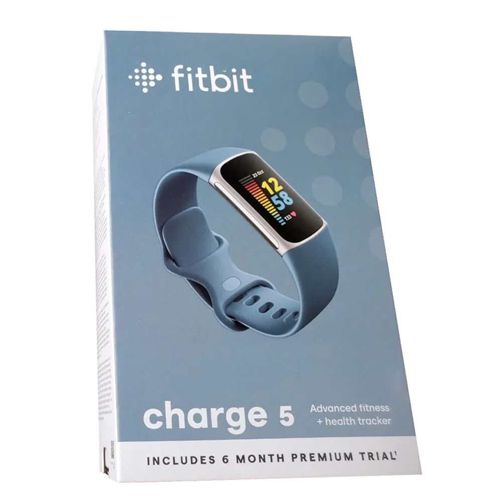 Fitbit Charge 5 Advanced Fitness & Health Tracker ( Steel Blue ), FB421SRBU Shopee Singapore