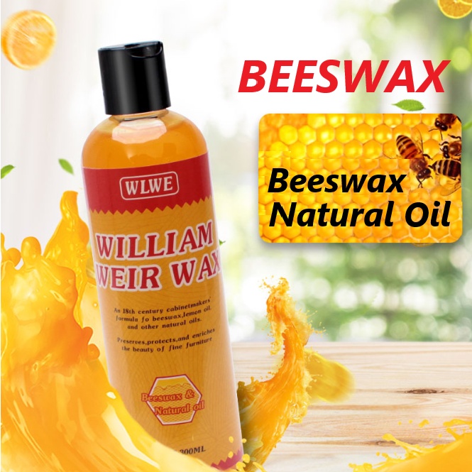 WLWE Beeswax Natural Oil Wood Polish Furniture Wood Care Wood Wax