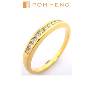 Poh Heng Jewellery 18K Diamond Ring
