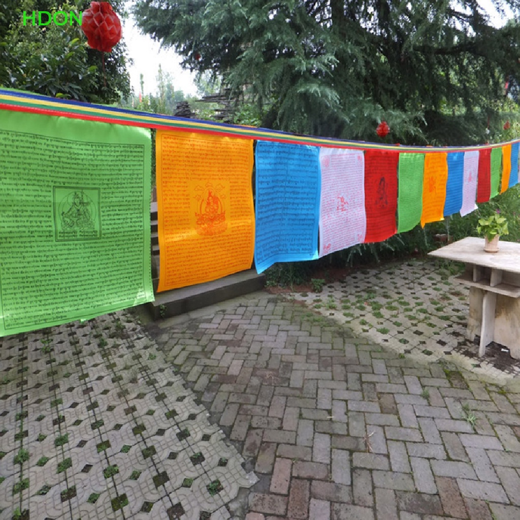 HD Religious Flag Tibetan Buddhist Prayer Flag Tibet Lung Ta Banner
